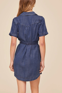 Bella Dahl Short Sleeve Utility Shirt Dress