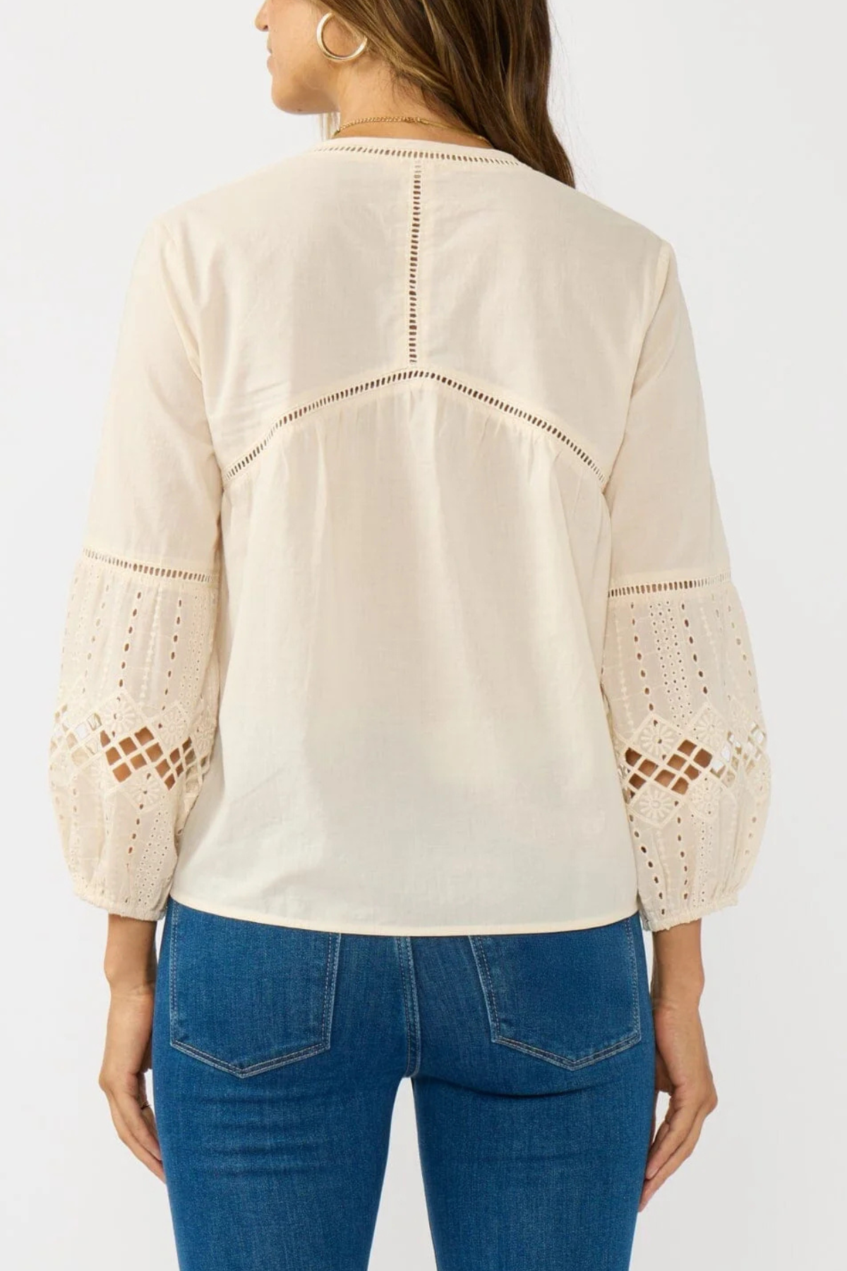 Rosalia Tie Front Top