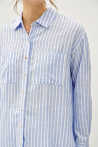 Lexi Striped Button Up Shirt