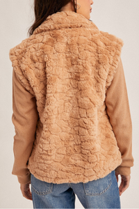 Contrast Button Down Jacket