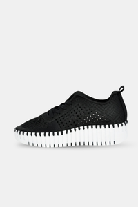 Ilse Jacobsen Tulip Platform Lace-Up Sneakers