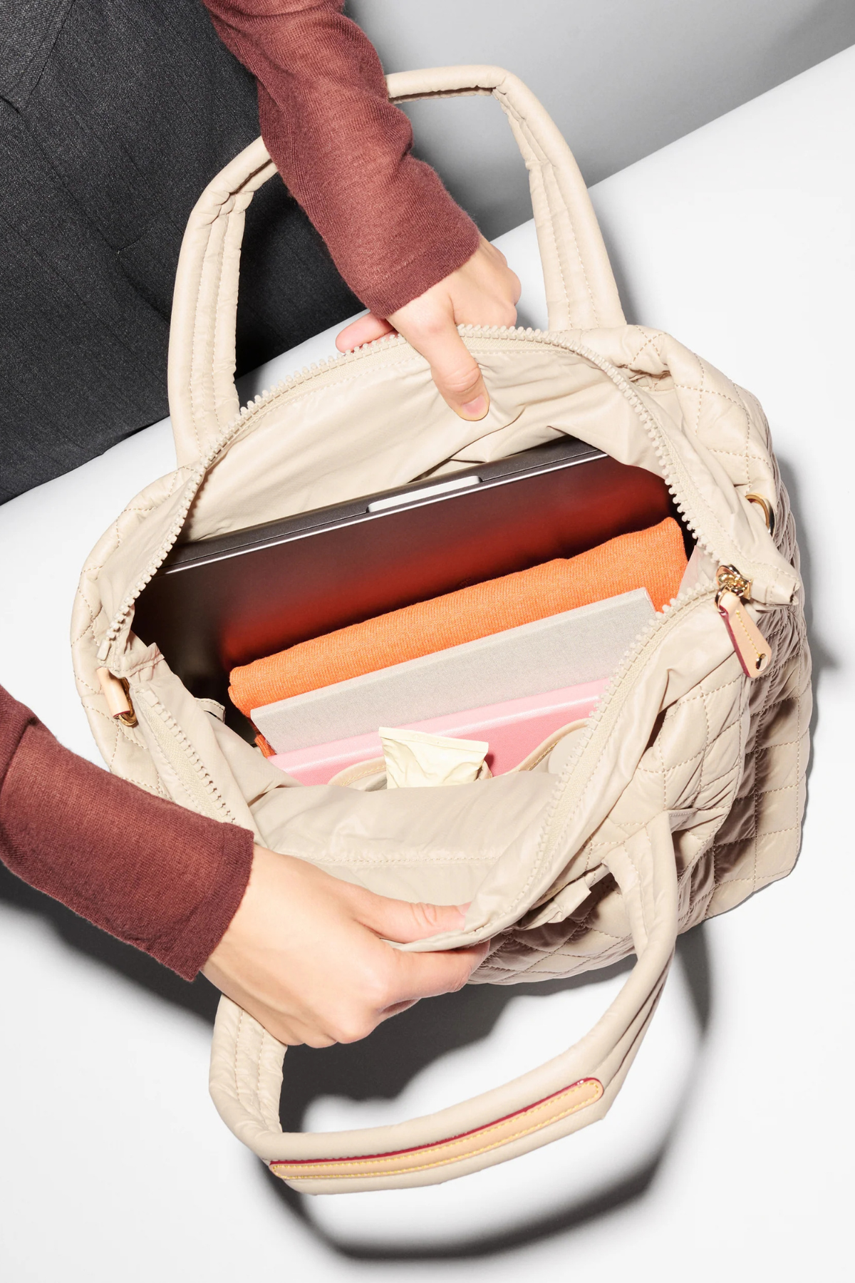 MZ Wallace Small Metro Tote Deluxe