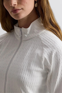 RLX Cable Knit Full Zip Pullover