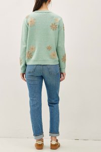 Lexi Floral Accent Sweater