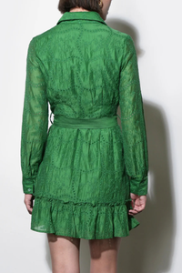 Tabitha Embroidered Mini Dress