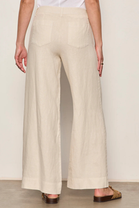 Sanctuary Linen Marine Wide Leg Pant