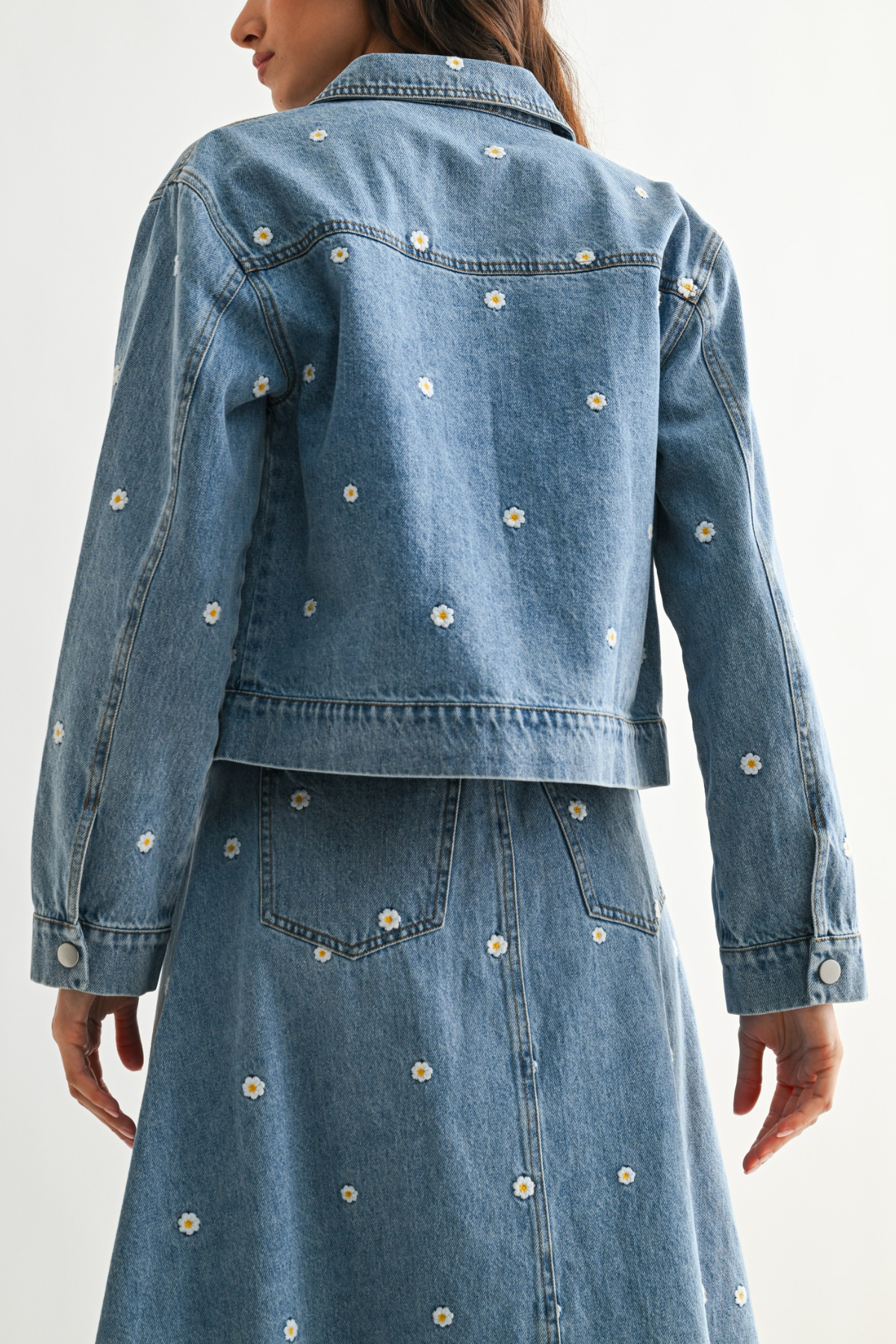 Embroidered Denim Jacket