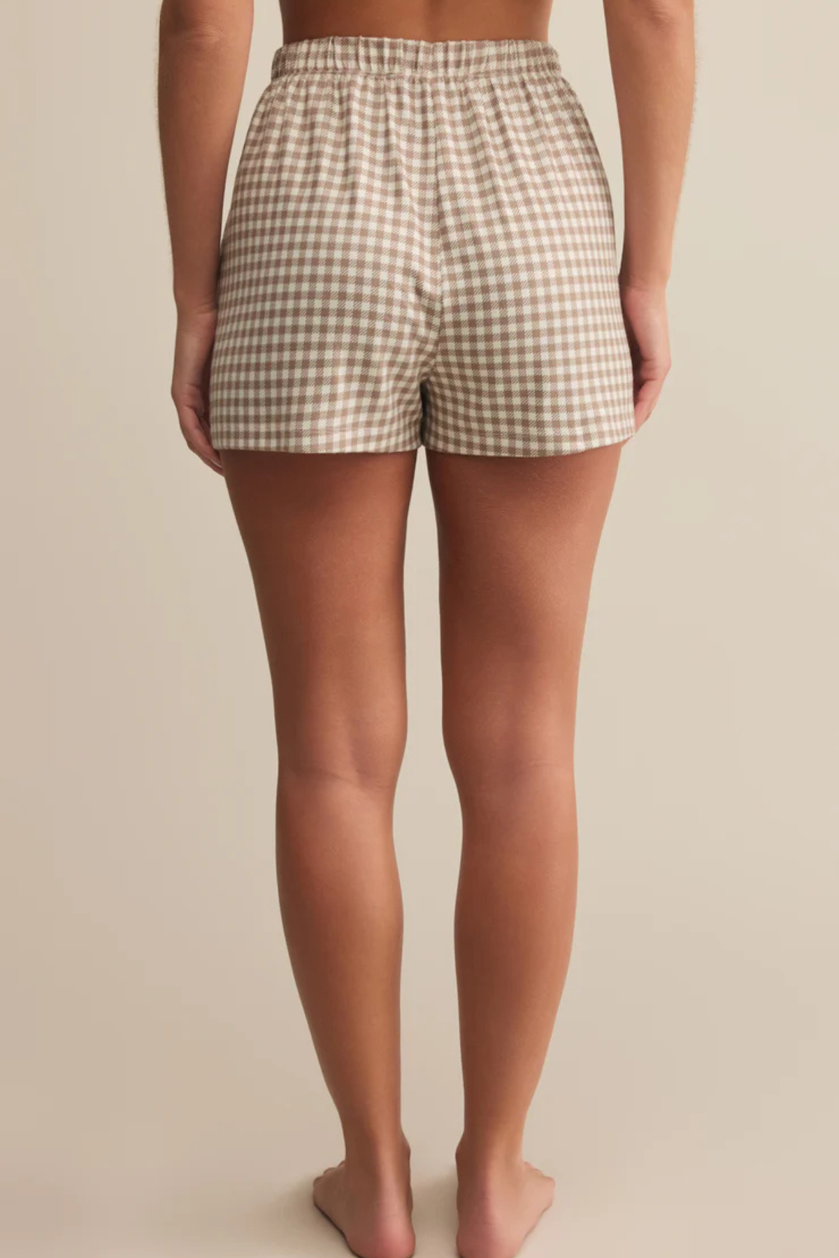 Maddie Gingham Short