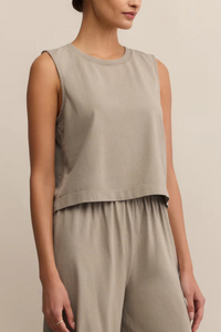 Sloane Cotton Jersey Tank