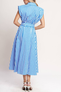 Striped Midi Dress