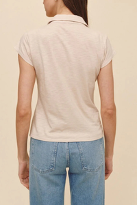 Bella Dahl Cap Sleeve Button Down