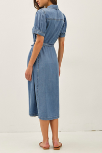 Lexi Puff Sleeved Shirt Dress
