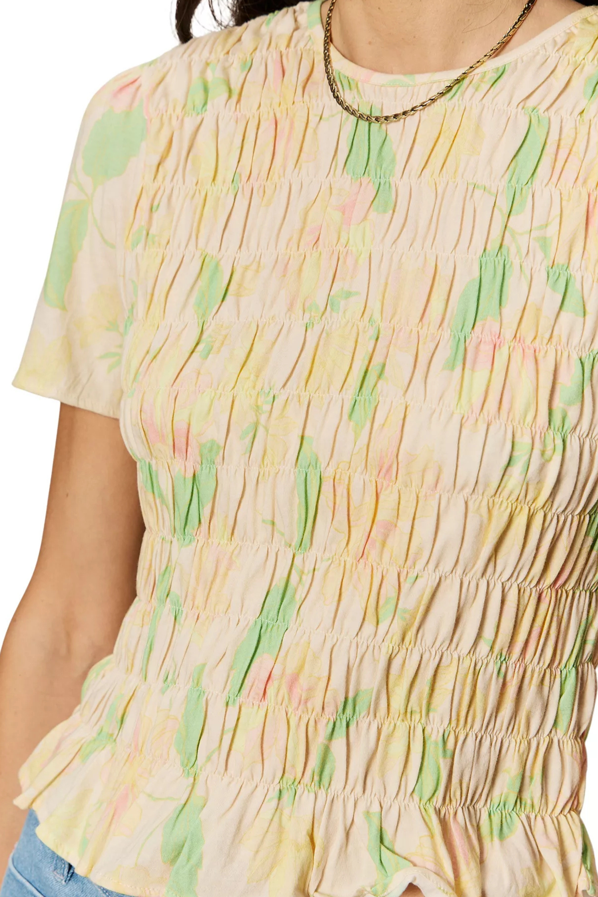 Sanctuary Better Together Smocked Top