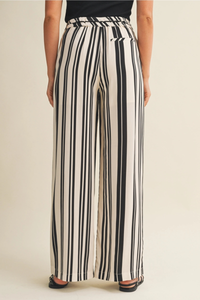 Striped Wide Leg Pants