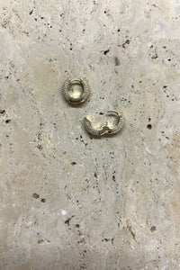 PG Designs Pave Mini Huggies
