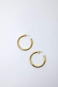 Medium Tube Hoop Earrings