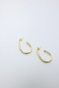 PG Designs Oval Shaped Tube Earrings
