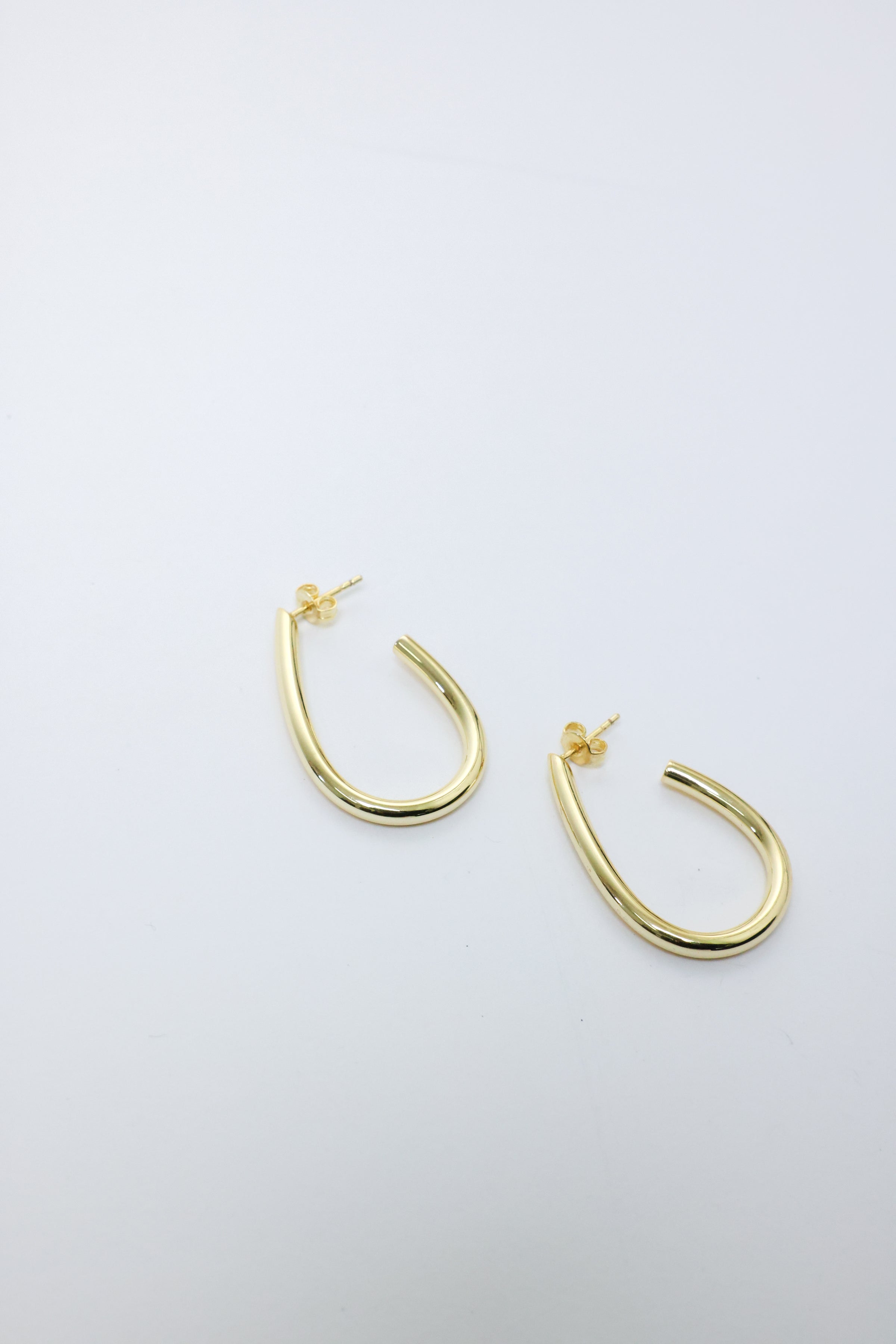 PG Designs Oval Shaped Tube Earrings