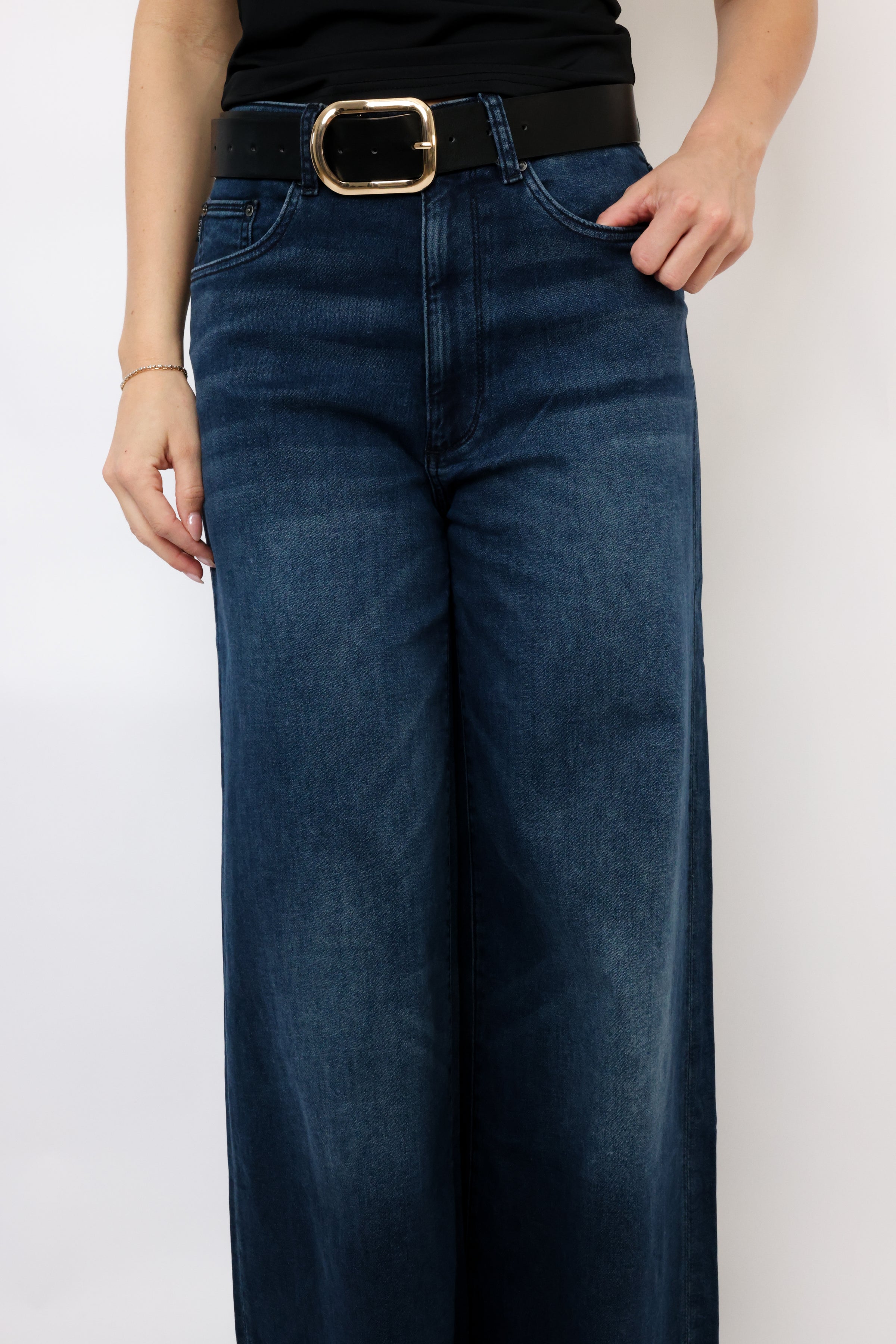 DL1961 Hepburn Wide Leg Jeans