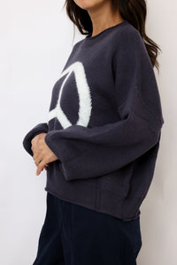 Peace Sign Sweater