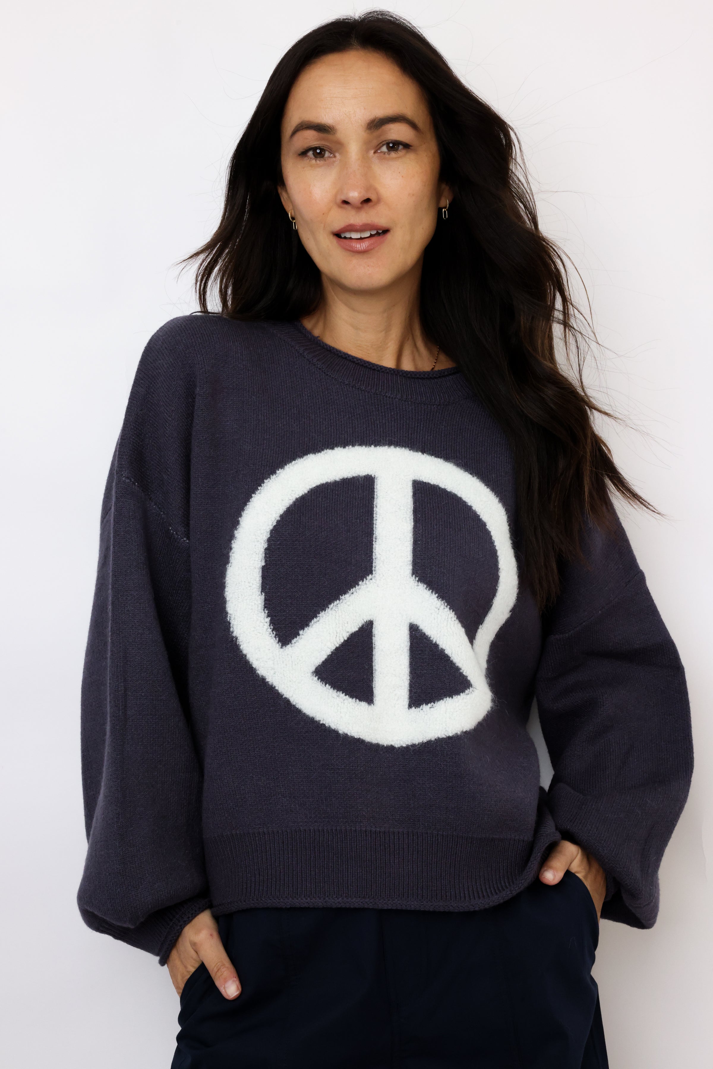 Peace Sign Sweater