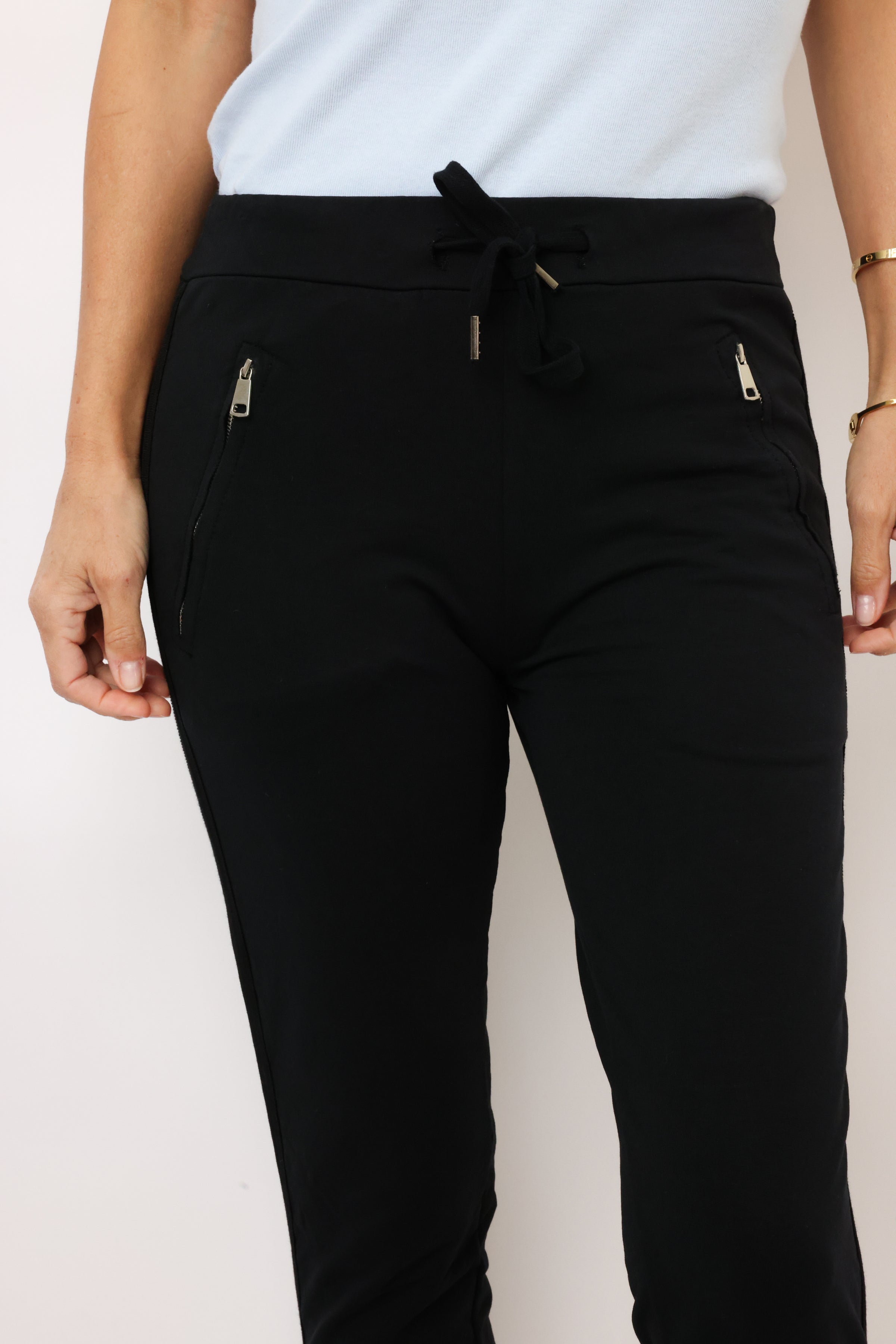 Ribbon Crinkle Jogger