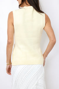 Button Down Knit Vest