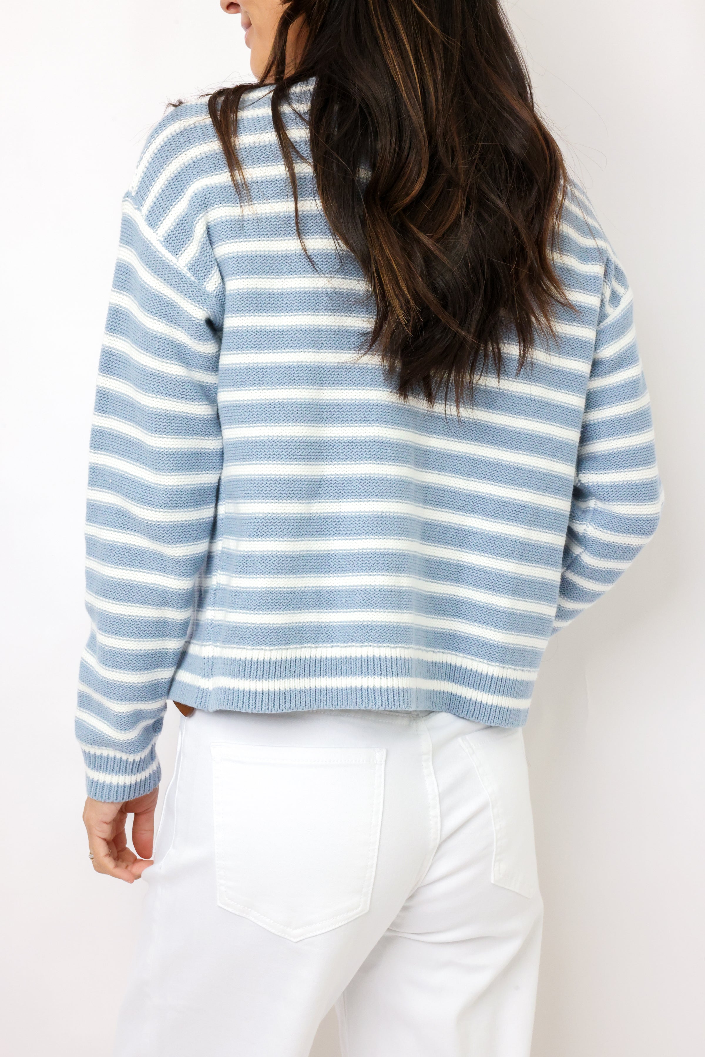 Lexi Stripe Woven Cardigan