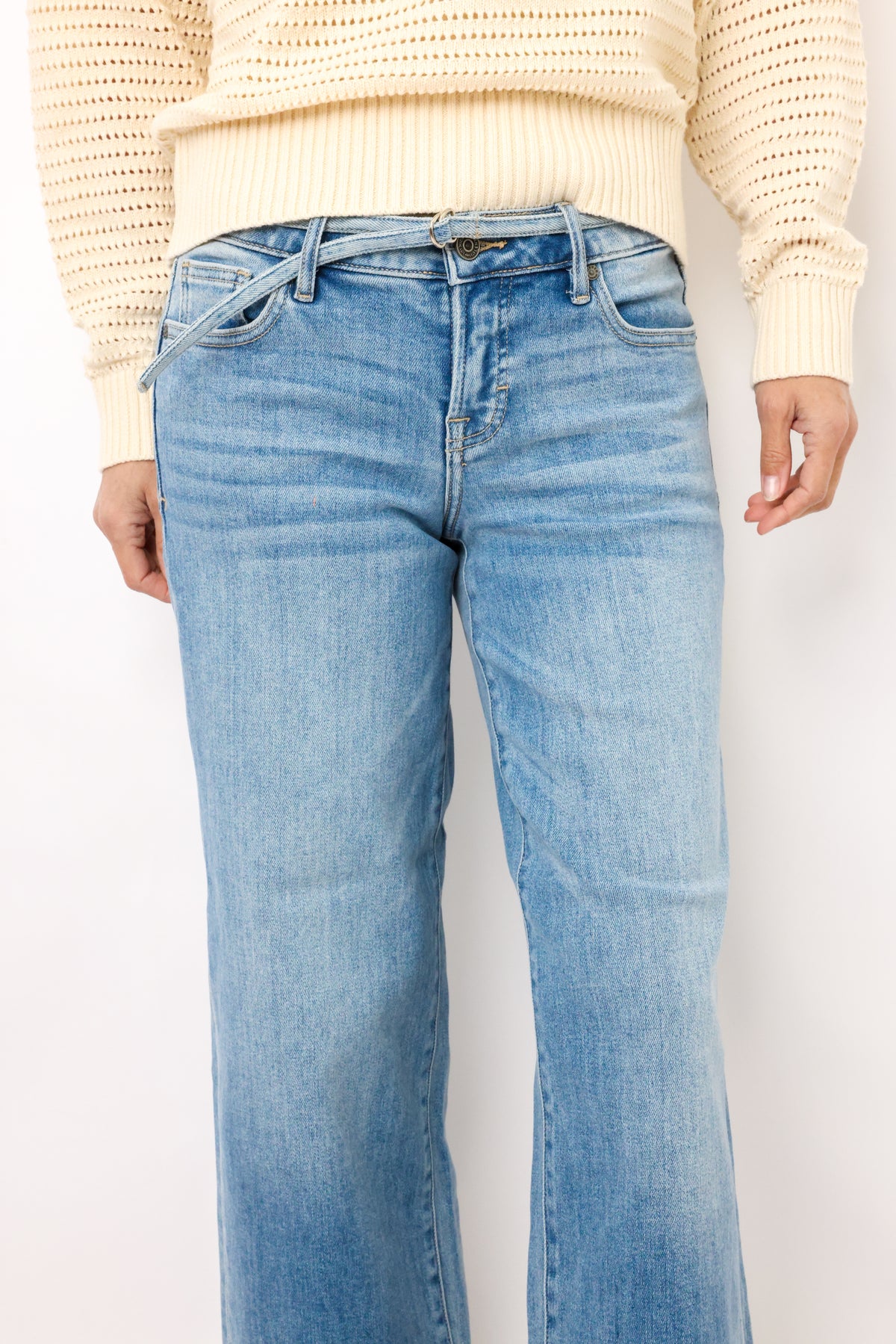 Hidden Logan Mid Rise Dad Jeans