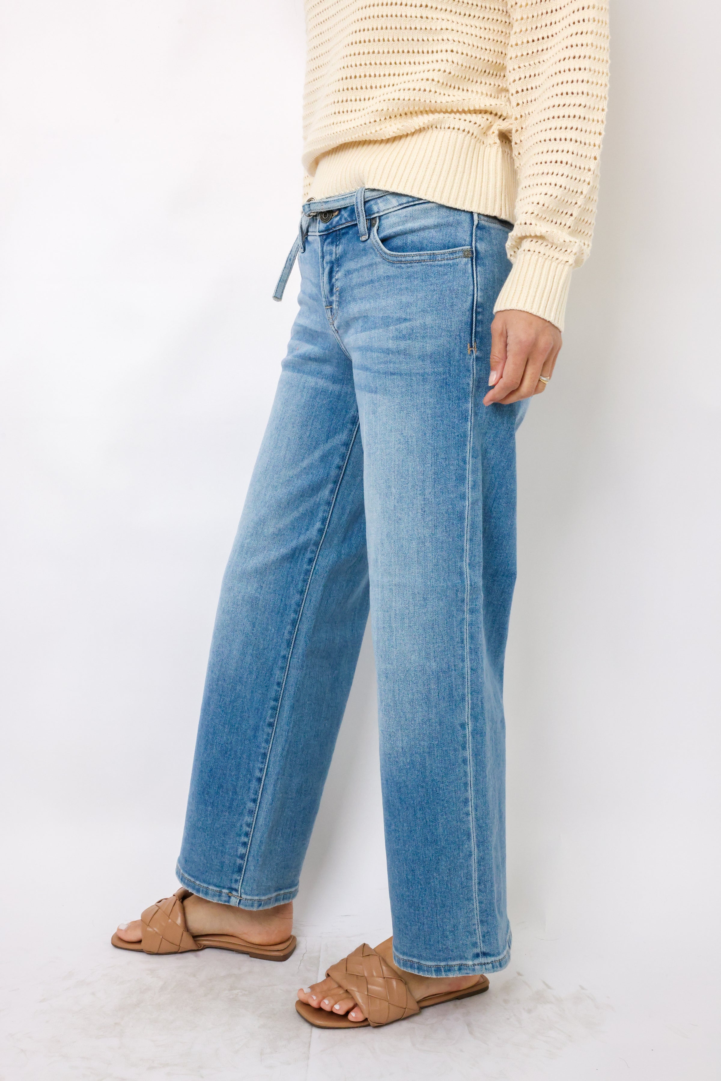 Hidden Logan Mid Rise Dad Jeans