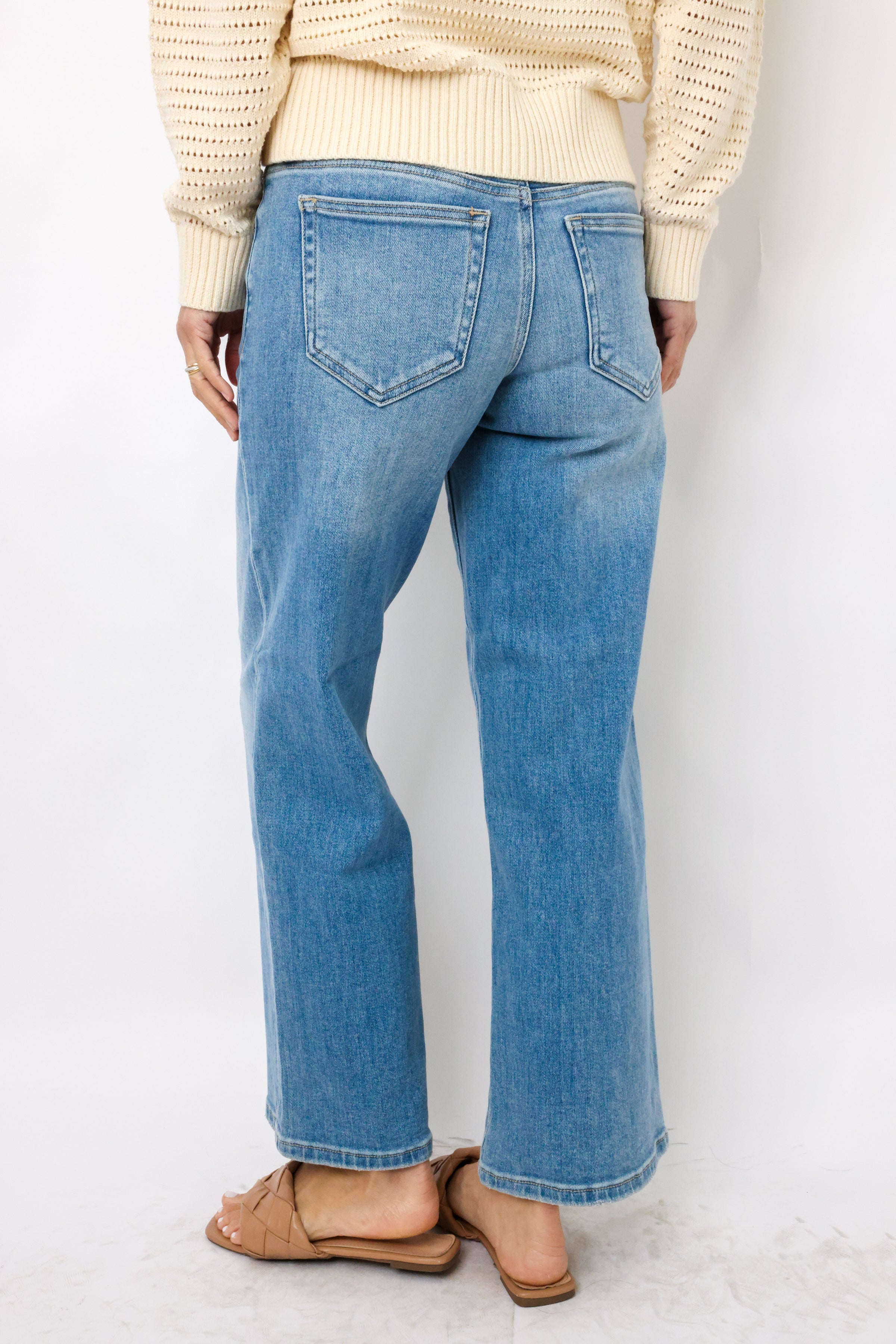 Hidden Logan Mid Rise Dad Jeans