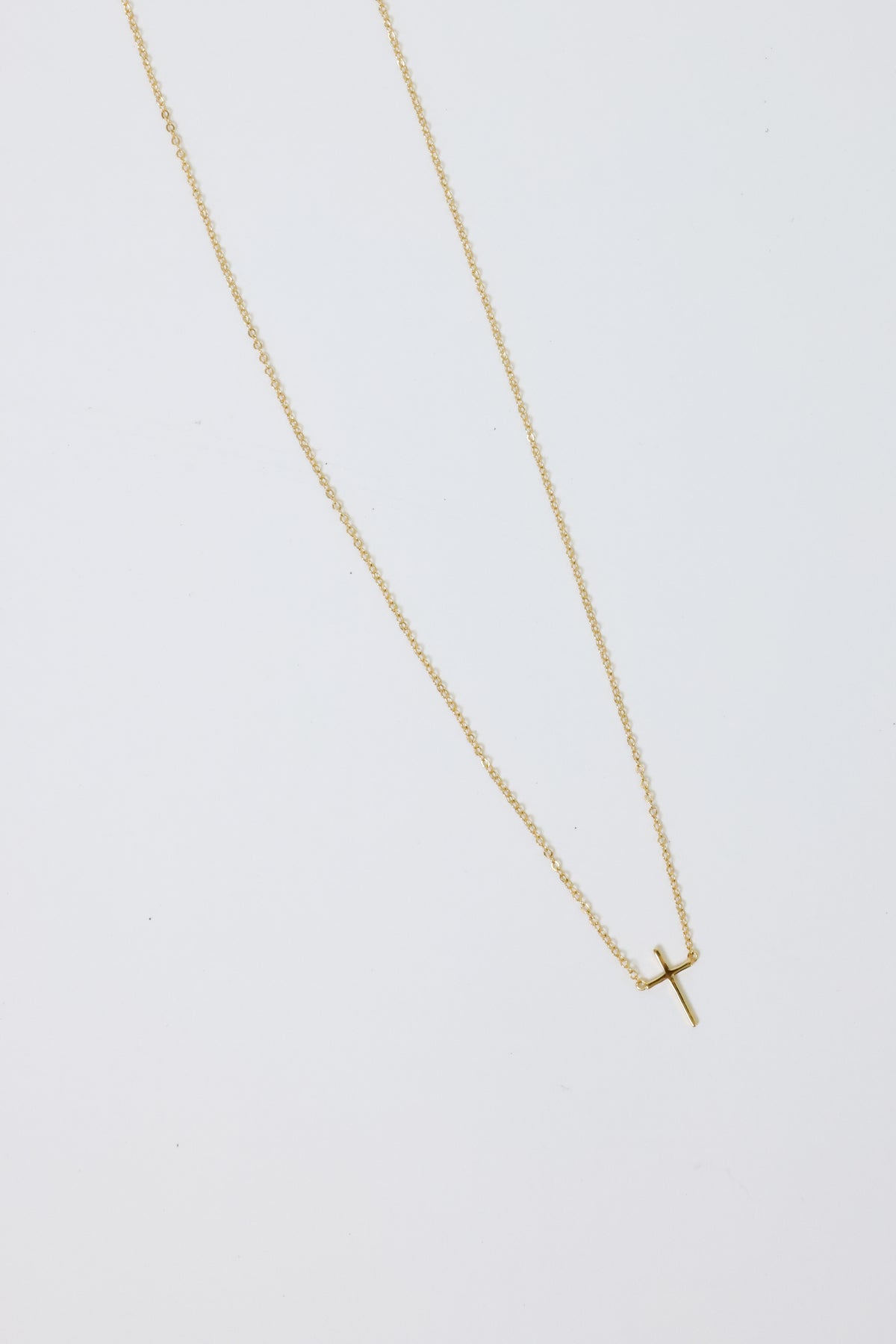 PG Design Simple Cross Necklace