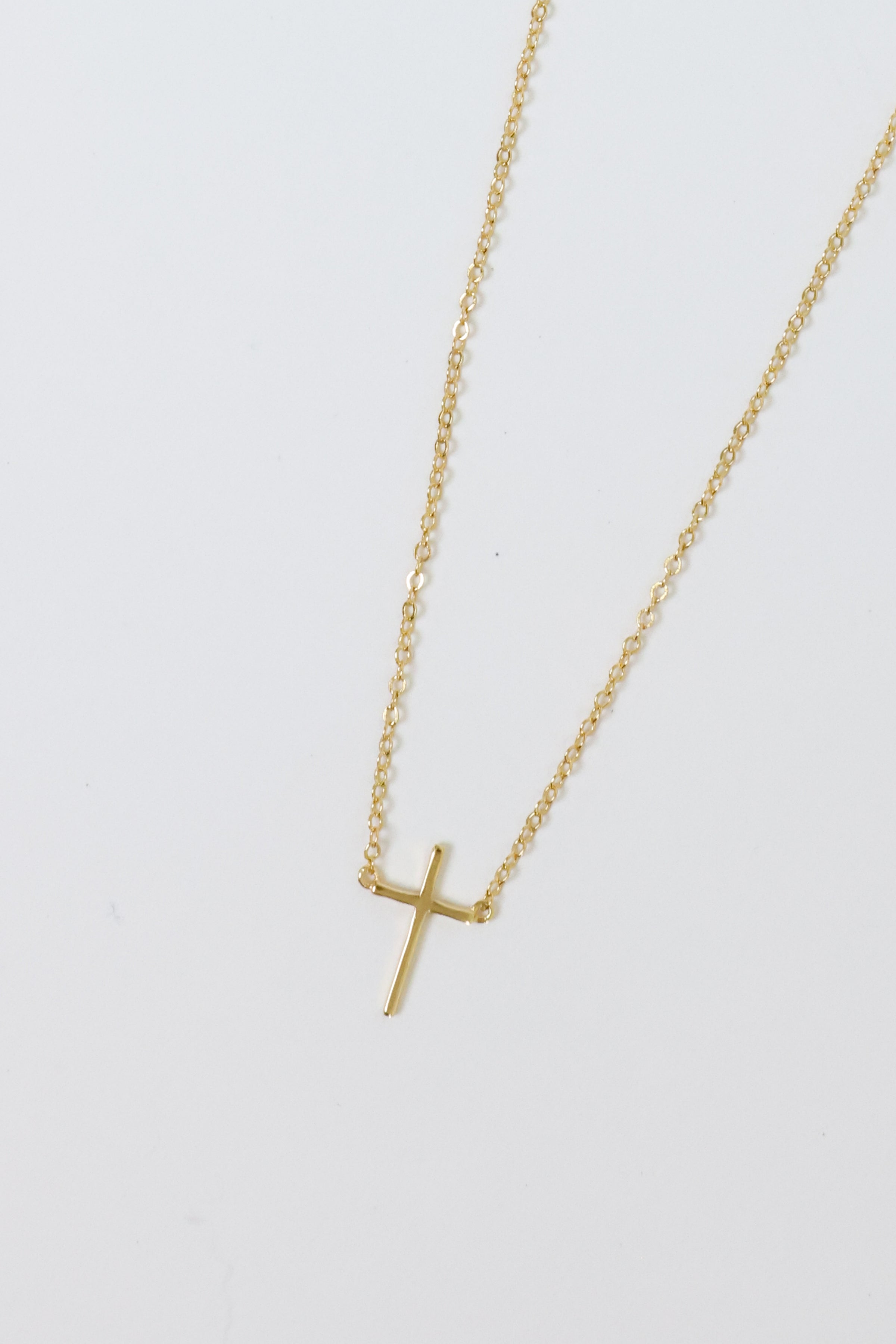 PG Design Simple Cross Necklace
