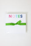 "Notes" Chubbie Notepad