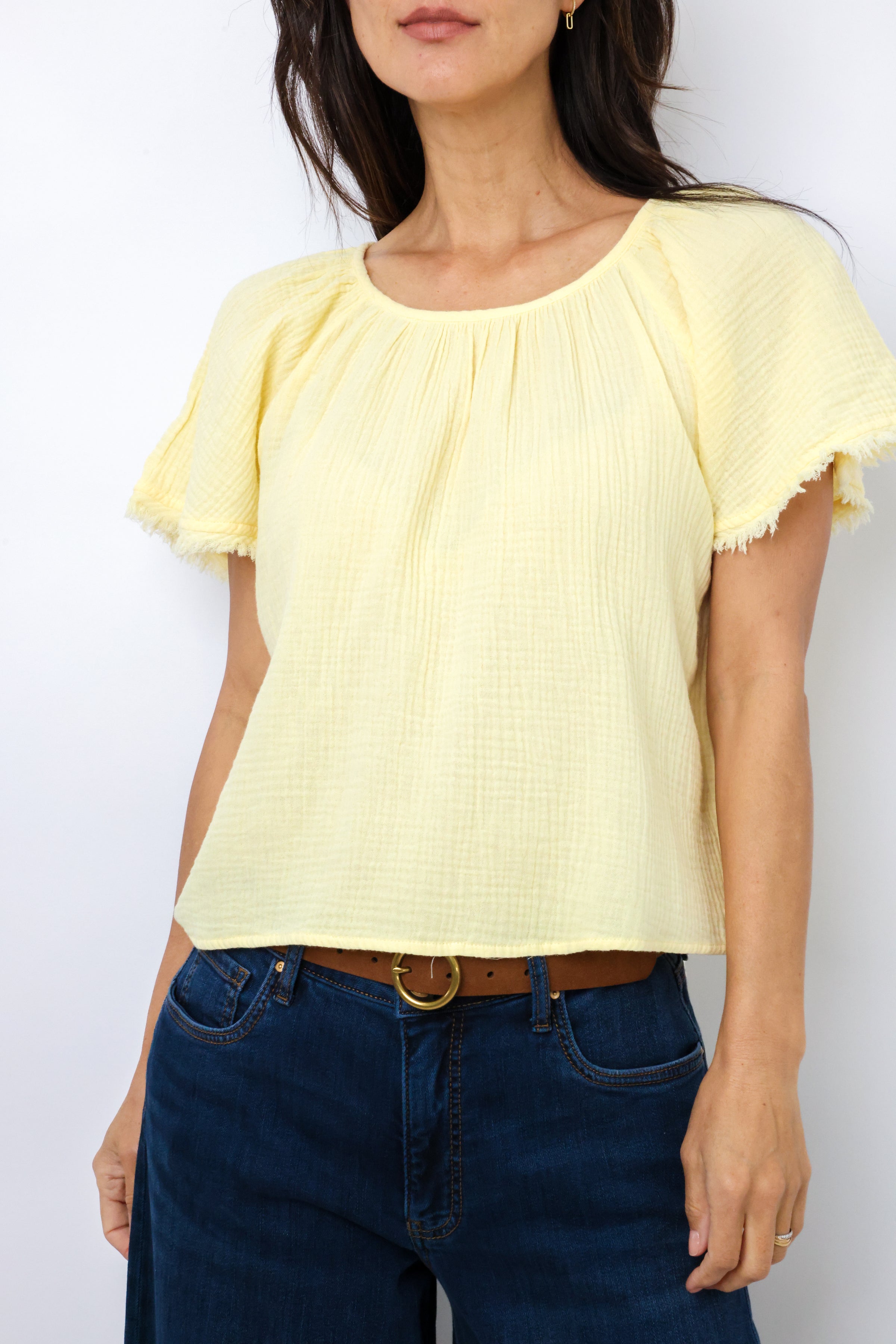 Melina Gathered Blouse