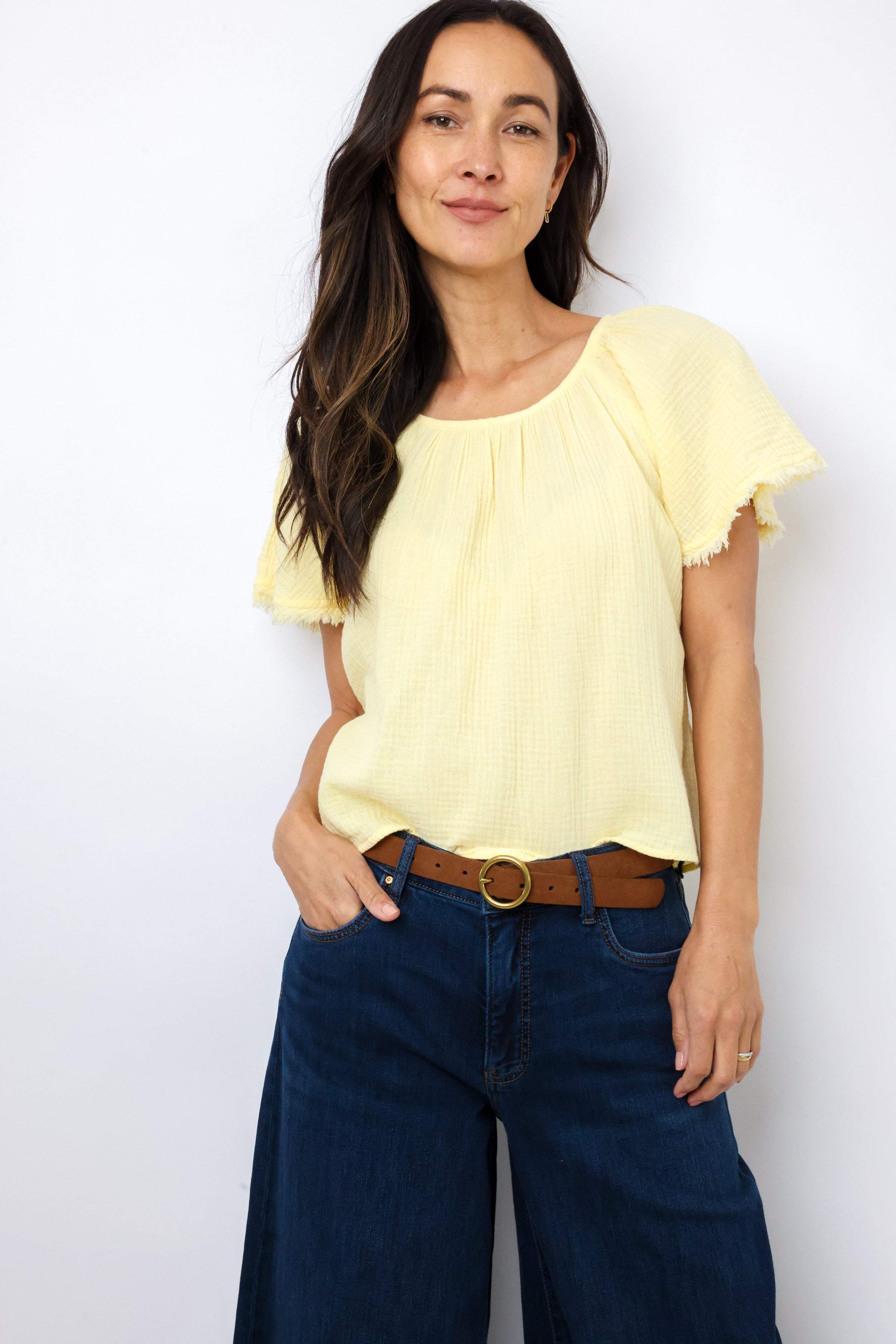 Melina Gathered Blouse