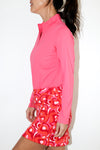 IBKUL Long Sleeve Mock Neck Top