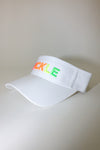 Pickle Visor with Puff Logo