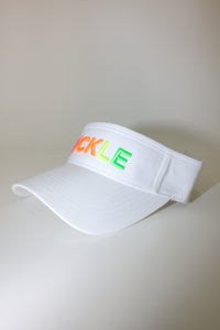 Pickle Visor with Puff Logo