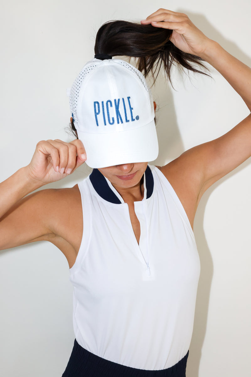 Pickle Hat with Pearl Logo
