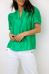 Split Neck Blouse
