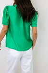 Split Neck Blouse