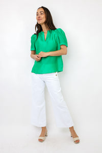 Split Neck Blouse