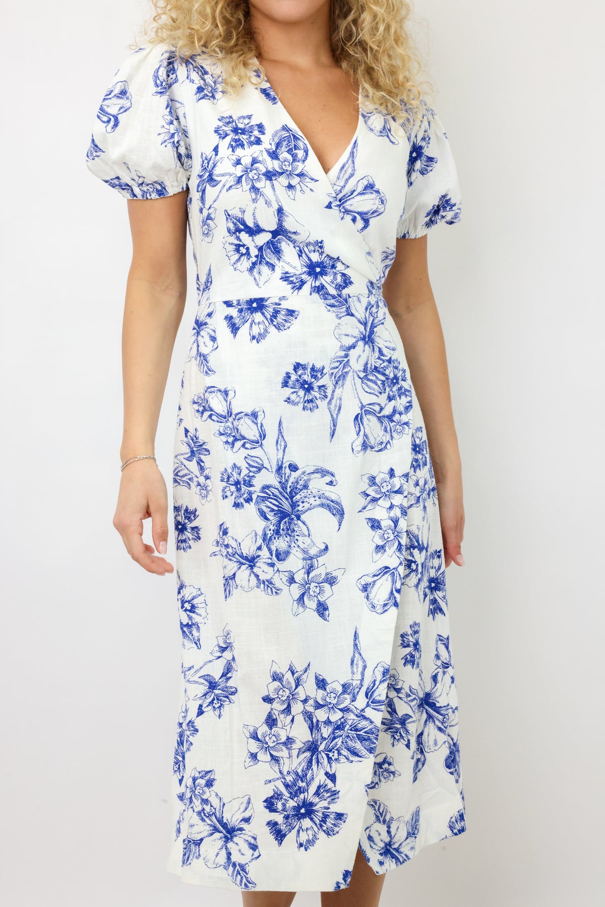 Olivaceous Cecelia Floral Dress