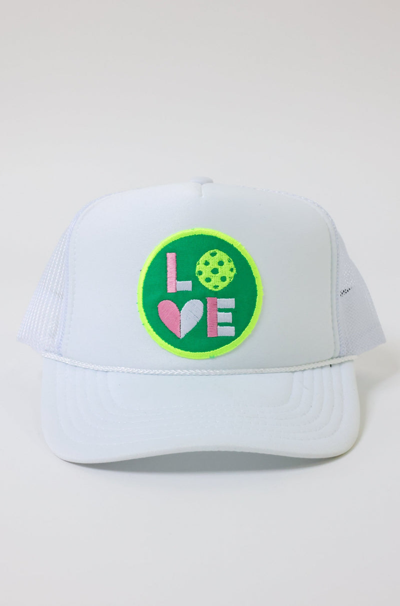 Pickleball Love Trucker Hat