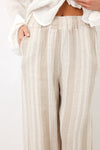 Milio Milano Drawstring Mid Rise Pant
