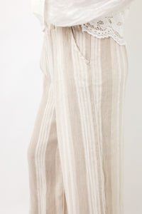 Milio Milano Drawstring Mid Rise Pant