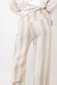 Milio Milano Drawstring Mid Rise Pant