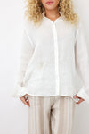 Romi Basha Palms Linen Selena Shirt