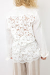 Romi Basha Palms Linen Selena Shirt